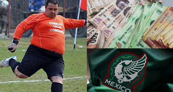 En su mejor momento llegó a ganar 140 millones de pesos en el Tri, está gordo y ahora se dedica a la venta de muebles.