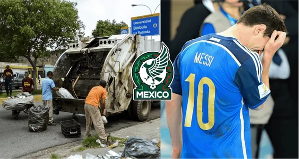 En su momento, fue el responsable de que el Tri baile a México, pero dos errores de un jugador tiraron su trabajo a la basura. Confesó que viajaba en el camión de basura.