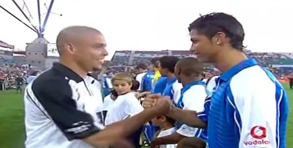 En un partido de fútbol