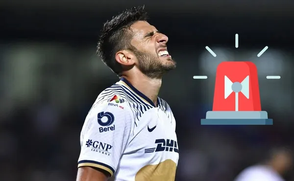 Encienden alarmas en Pumas, se filtra el tiempo que tardaría en recuperarse Salvio.