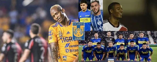 Entre indisciplinas y bajo rendimiento, Tigres ya busca reemplazar a Luis Quiñones con un crack argentino.