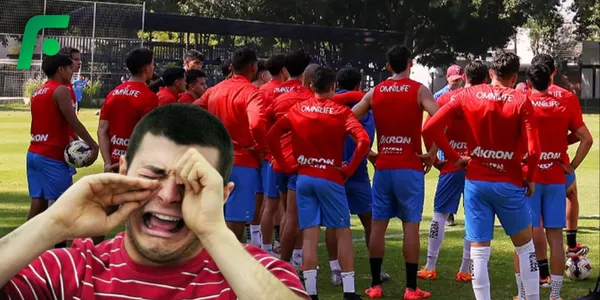 Entrenamiento de Chivas (Fuente: MEXSPORT)