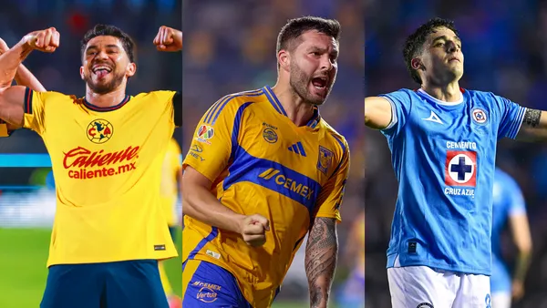 Equipos que estarían en Liguilla directa. | Fotos: X oficial de @ClubAmerica @TigresUANL @CruzAzul