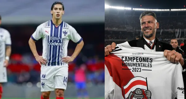 Erick Aguirre sale de cambio en un juego de Rayados (Fuente: Mexsports)