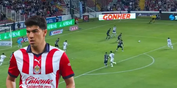 Érick Gutiérrez anota su 1er gol como jugador de Chivas ante Querétaro y así lo festejó
