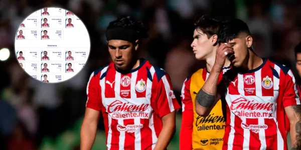 Erick Gutiérrez y Alan Pulido aparecen registrados por Chivas en la Liga MX