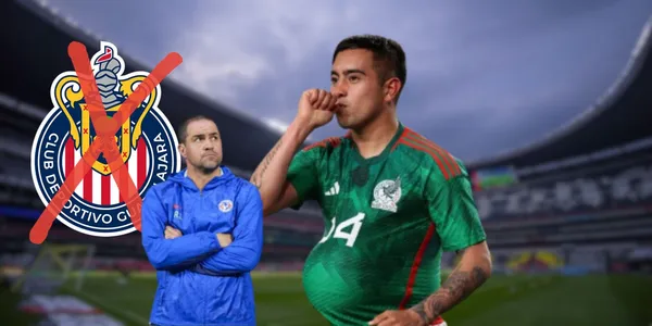 Erick Sánchez festejando un gol con la camiseta de la Selección Mexicana