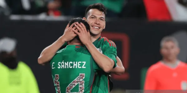 Erick Sánchez puso la ventaja para México ante Alemania con un soberbio remate de cabeza
