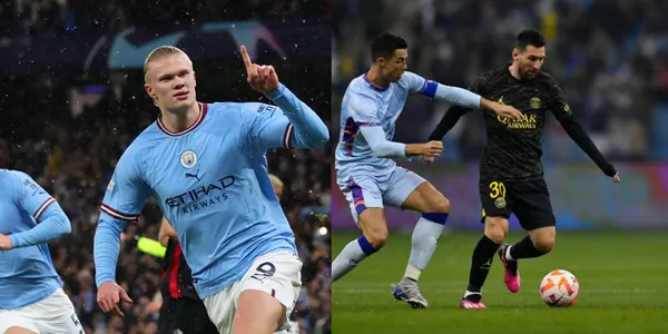 Erling Haaland sorprende en el Manchester City vs. Leipzig y logra un récord que no lo tiene ni Lionel Messi ni Cristiano Ronaldo