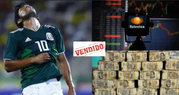 Es el jugador mexicano que más costó en su momento, ahora se vende por algunos pesos al poder de Televisa.