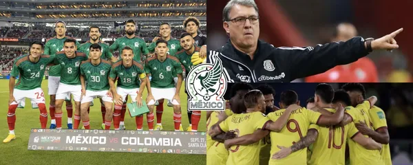 Es un inamovible para Gerardo Martino y en 25 minutos Colombia lo exhibe como tronco.El gesto de Martino en el México vs Colombia que asegura a Funes Mori en Qatar