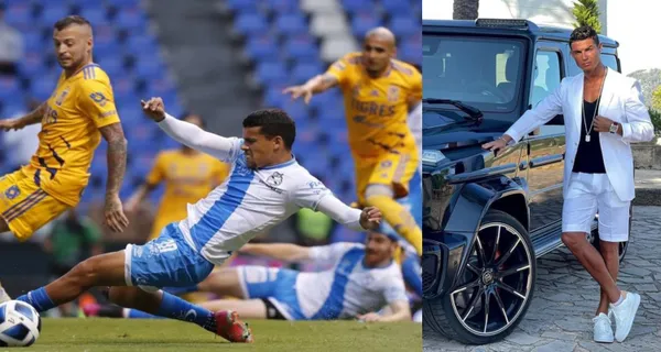 Es un jugador que no siente los colores, que solo ve por el dinero y quedó demostrado. Arriba a las prácticas de la U en un coche similar al de Cristiano Ronaldo.