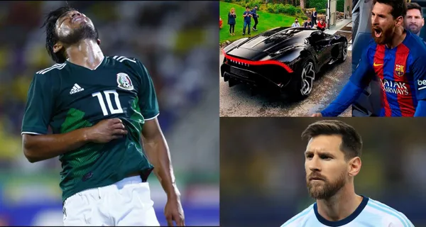 Es un pecho frío con el cuadro mexicano, no corre ni siente los colores, pero se dio el lujo de comprarse el mismo coche de Messi.