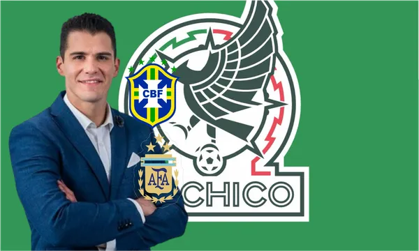 Escudo de la selección de México, con el logo Mechico (Fuente: Información Central)