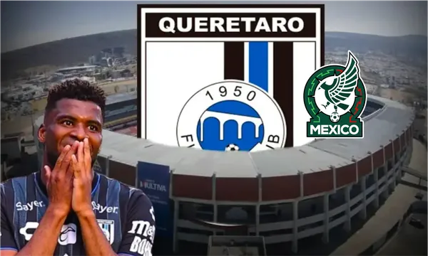Estadio La Corregidora y escudo de los Gallos Blancos / El Futbolero