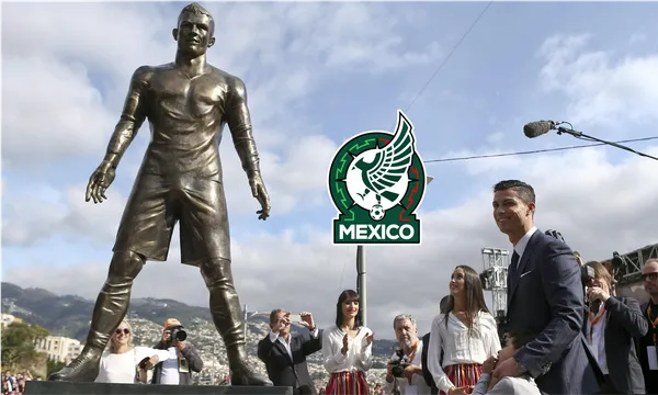 Estatua de Cristiano Ronaldo vista por Cristiano Ronaldo / Eurosports