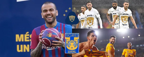 Este viernes surgió la noticia del interés de Tigres y Pumas en el fichaje de Dani Alves.