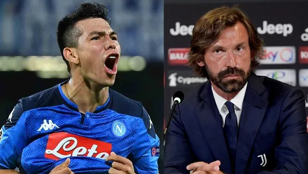 Esto dijo Andrea Pirlo del juego de Hirving Lozano a puertas del duelo ante Nápoli y Juventus.