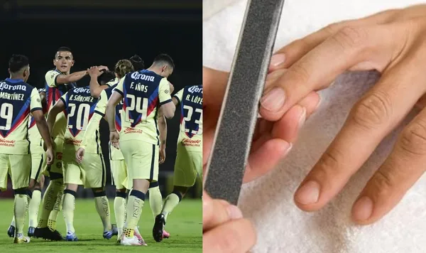 Esto explica muchas cosas, uno de los jugadores de las Águilas pasaba más preocupado en su aspecto personal que en jugar fútbol.