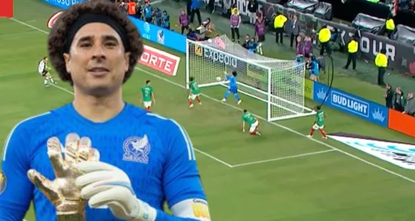 Esto fue lo que hizo el portero mexicano al ver cómo le hicieron el segundo gol y nadie lo ayudó.
