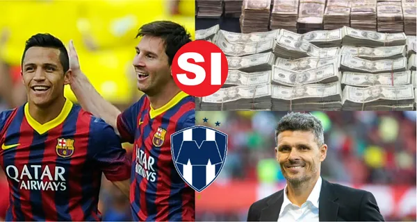 Estruendo mundial con lo que haría el Monterrey, pondría 314 millones sin pensarlo dos veces por un jugador clave.