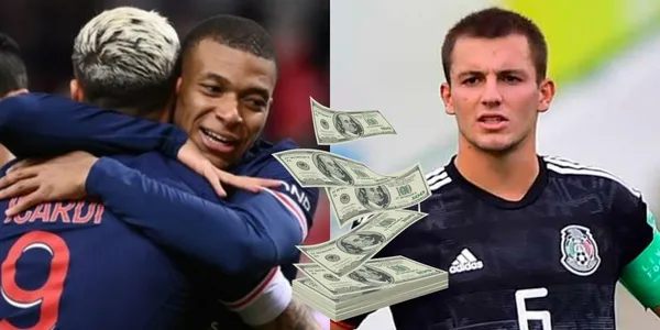 Eugenio Pizzuto podría dar el salto al poderoso PSG, y a la espera de una respuesta oficial se conoce cuánto dinero deberían pagar en el Viejo Continente por el jugador mexicano