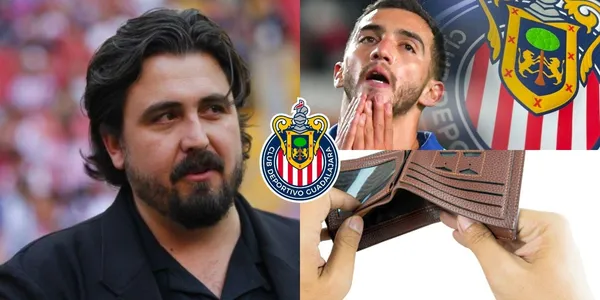 Exhiben a Amaury Vergara, la oferta por Luis Chávez lo aleja de Chivas