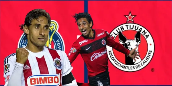 Fernando Arce como jugador de Chivas y Xolos de Tijuana / FOTO RÉCORD