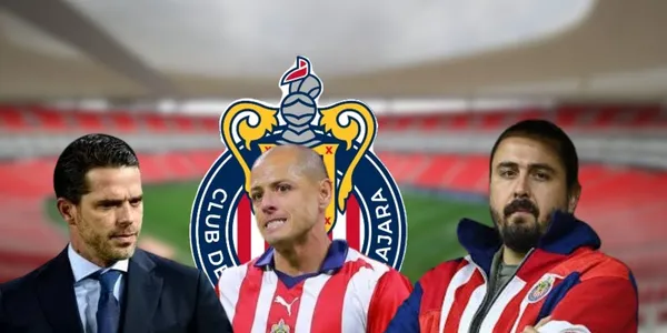 Fernando Gago, Javier Hernández y Amaury Vergara (Fuente: Imago7)