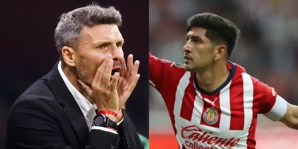 Fernando Ortiz calló de fea manera a Víctor Guzmán en el América vs Chivas.
