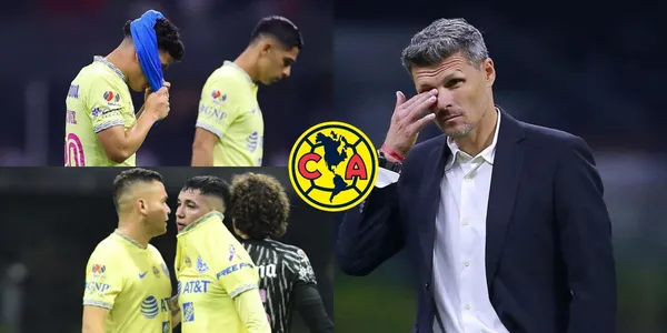 Fernando Ortiz en serios problemas por la crisis que se vive en el América, no supo maneja el vestidor.