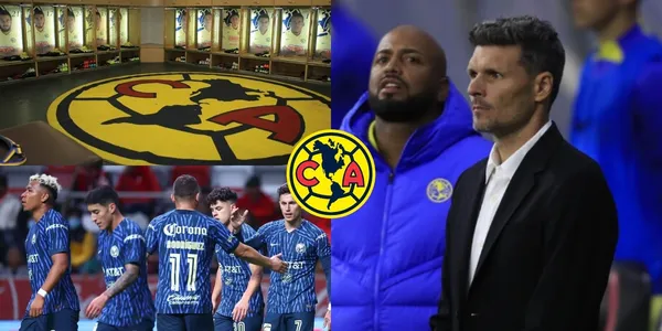 Fernando Ortiz parece estar metido en serios problemas en el vestidor del América