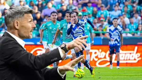 Fernando Ortiz y Rayados vs León Foto: Sitio oficial del Monterrey