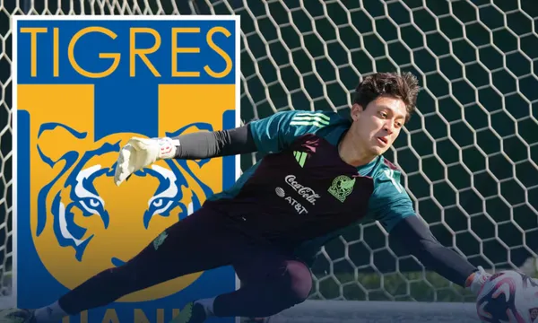 Fernando Tapia ataja con la selección mexicana (Fuente: Fox)