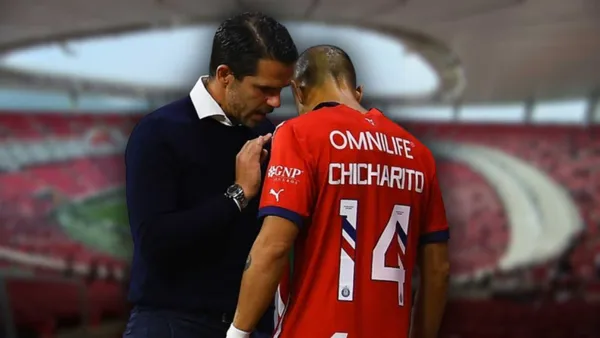 Fernango Gago y Javier Hernández