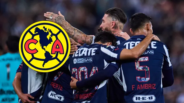 Festejos de Rayados (Foto: MEXSPORT)