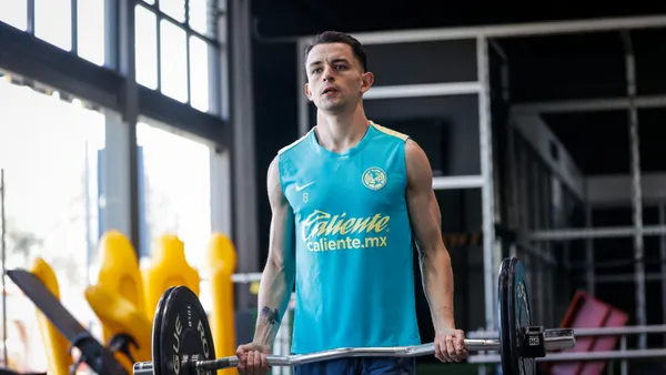 Fidalgo entrenando | Foto: @ClubAmerica