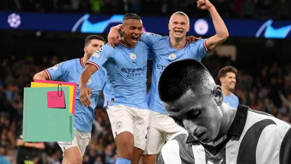 Figuras del City y el Piojo Alvarado triste