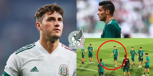 Filtran imágenes del entrenamiento del Tri que dejan ha descubierto la situación de Jiménez en el Tri