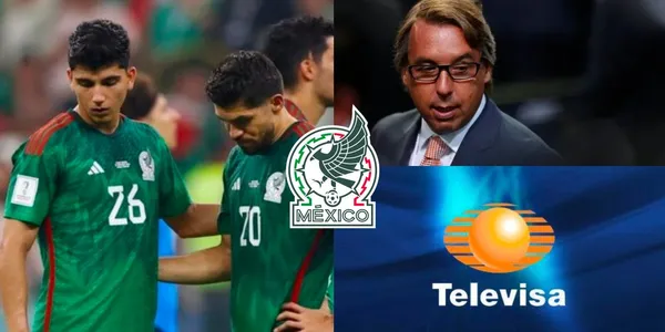 Filtran la razón por la que la Selección Mexicana fue eliminada del Mundial por culpa de Televisa