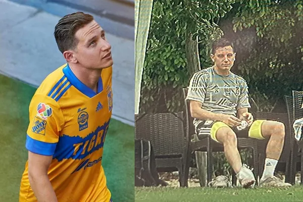 Florian Thauvin recién bajado del avión se puso a entrenar con Tigres y ya se lesionó. Esto tardaría en regresar a la canchas.