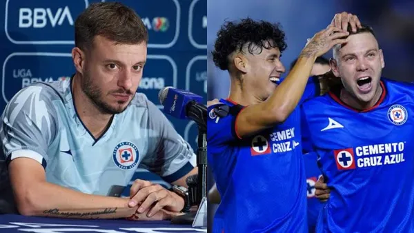 Foto: Excélsior y Fútbol Total / Martín Anselmi y Cruz Azul.