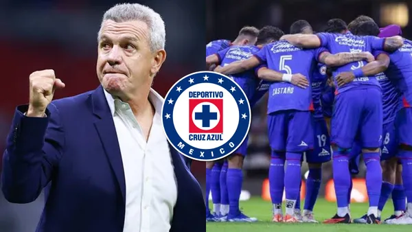 Foto: Sports Media y Marca / Javier Aguirre y Cruz Azul.