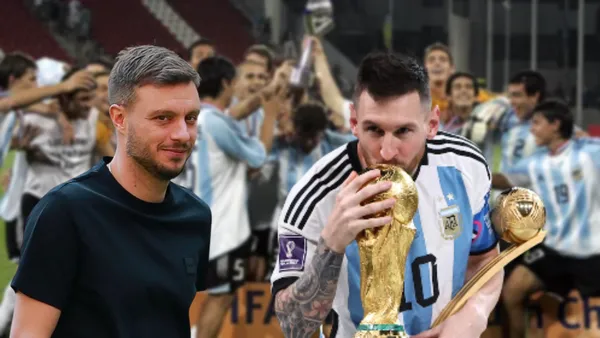 Fue campeón mundial con Messi y elogió a Martín Anselmi