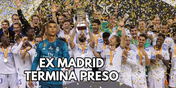 Fue compañero de Cristiano Ronaldo y le dio un título al Real Madrid, pero ahora terminó condenado a prisión.