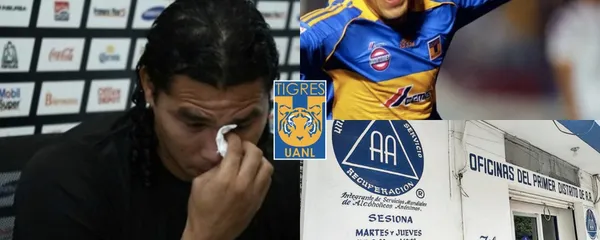 Fue crack de Tigres pero la bebida le llevó por malos caminos, perdió todo y terminó en AA.