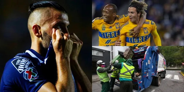 Fue ídolo de Rayados, se fue a Tigres, ahora trabaja de recogedor de basura