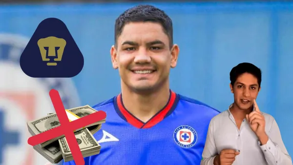 Gabriel Fernández no ha cumplido con la expectativas de los aficionados de Cruz Azul.