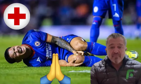 Gabriel Fernández se rompió el ligamento cruzado de la rodilla y estará fuera de acción.