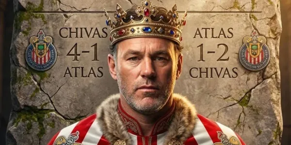 Gabriel Milito ha logrado ganar todos los clásicos desde su llegada a Chivas